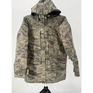 US Air Force GORE-TEX Parka Jacket Small Short Mens ABU‎ Digital Camo Tactical